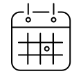 Drawing of a calendar